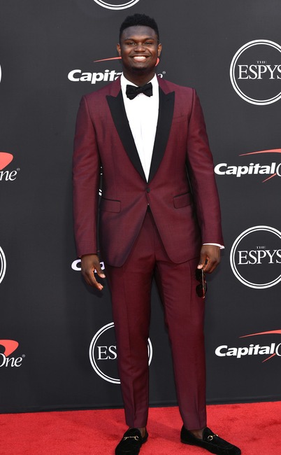 Zion Williamson, The ESPYS, Red Carpet Fashion